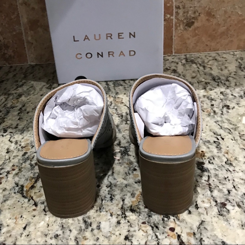 🎉HP🎉 Ponderosa Women's High Heel Mules in Gray - Picture 8 of 10